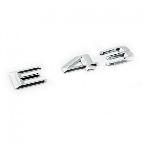 Emblema E43 pentru spate portbagaj Mercedes