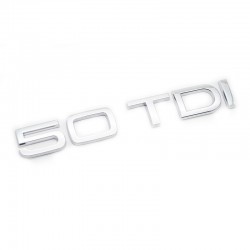 Emblema 5.0 TDI Audi spate portbagaj