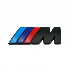 Emblema M power spate portbagaj BMW, culoare negru matt