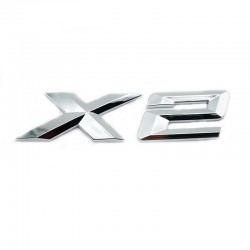 Emblema X2 spate portbagaj BMW