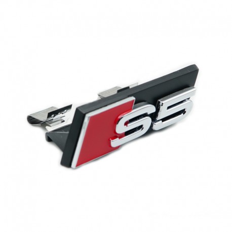Emblema S5 grila fata Audi, prindere cu cleme