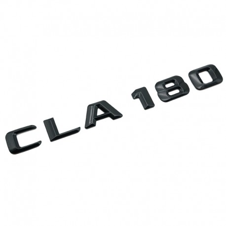 Emblema CLA 180 Negru,pentru spate portbagaj Mercedes