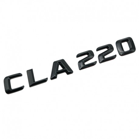 Emblema CLA 220 Negru,pentru spate portbagaj Mercedes
