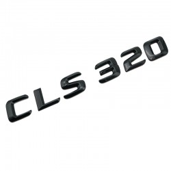 Emblema CLS 320 Negru,pentru spate portbagaj Mercedes
