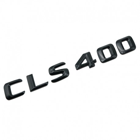 Emblema CLS 400 Negru,pentru spate portbagaj Mercedes