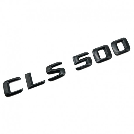 Emblema CLS 500 Negru,pentru spate portbagaj Mercedes