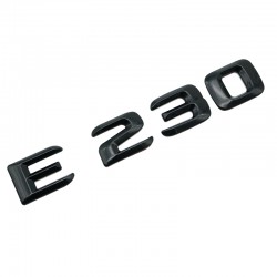 Emblema E 230 Negru,pentru spate portbagaj Mercedes