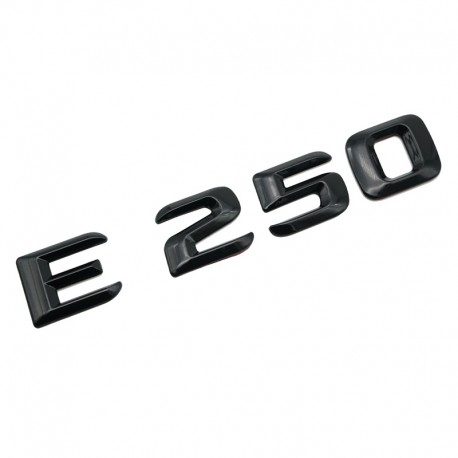 Emblema E 250 Negru,pentru spate portbagaj Mercedes