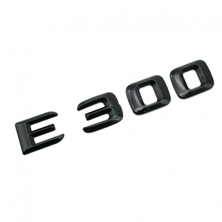 Emblema E 300 Negru,pentru spate portbagaj Mercedes