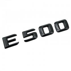 Emblema E 500 Negru,pentru spate portbagaj Mercedes