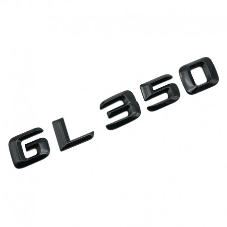 Emblema GL 350 Negru,pentru spate portbagaj Mercedes