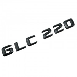 Emblema GLC 220 Negru,pentru spate portbagaj Mercedes