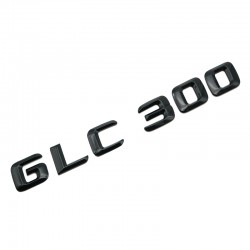 Emblema GLC 300 Negru,pentru spate portbagaj Mercedes