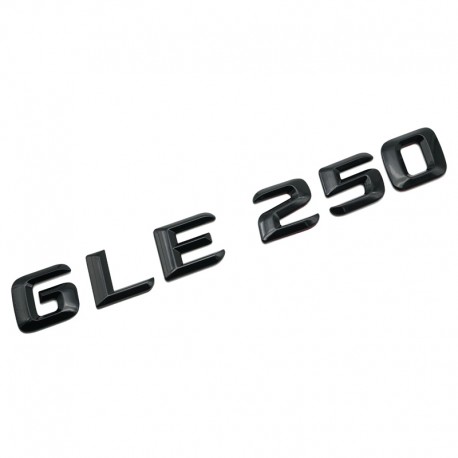 Emblema GLE 250 Negru,pentru spate portbagaj Mercedes