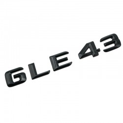 Emblema GLE 43 Negru,pentru spate portbagaj Mercedes