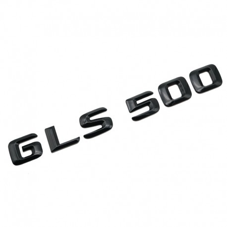 Emblema GLS 500 Negru,pentru spate portbagaj Mercedes