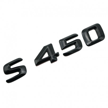 Emblema S 400 Negru,pentru spate portbagaj Mercedes