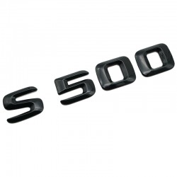 Emblema S 500 Negru,pentru spate portbagaj Mercedes