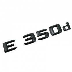 Emblema E 350d Negru,pentru spate portbagaj Mercedes