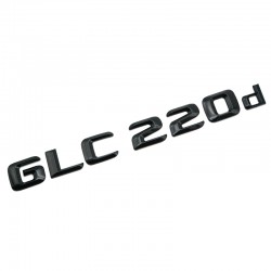 Emblema GLC 220d Negru,pentru spate portbagaj Mercedes