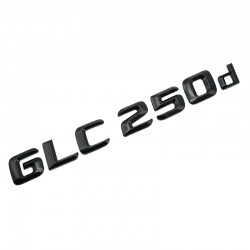 Emblema GLC 250d Negru,pentru spate portbagaj Mercedes