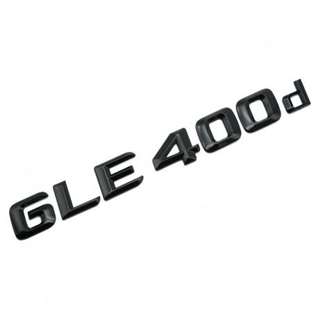 Emblema GLE 400d Negru,pentru spate portbagaj Mercedes