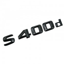 Emblema S 400d Negru,pentru spate portbagaj Mercedes