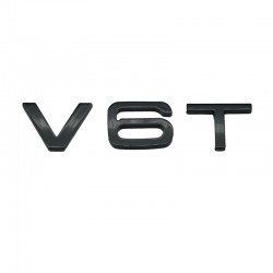 Embleme Audi V6T Negru pentru aripi