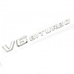Emblema V8 Biturbo pentru aripa Mercedes