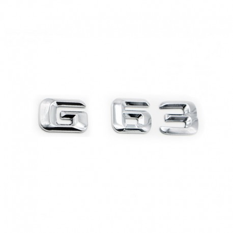 Emblema G 63 pentru spate portbagaj Mercedes