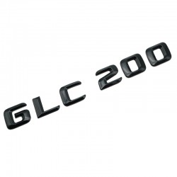 Emblema GLC 200 Negru, pentru spate portbagaj Mercedes