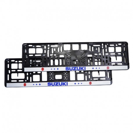 Set 2 bucati suport numar inmatriculare Suzuki