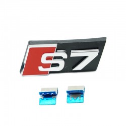 Emblema S7 grila fata Audi, prindere cu cleme