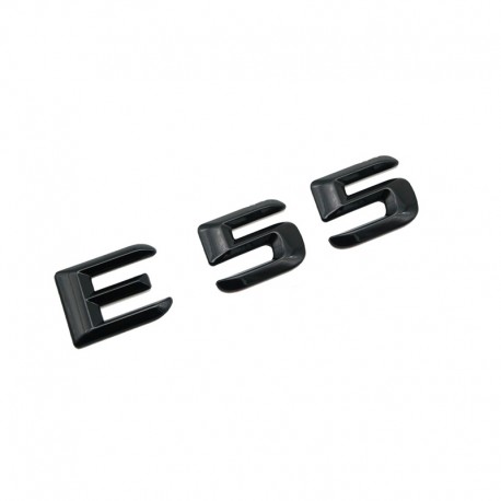 Emblema E 55 Negru, pentru spate portbagaj Mercedes