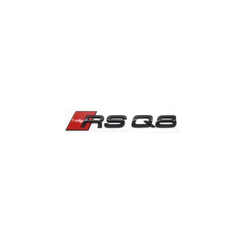 Emblema RSQ8 pentru Audi Q8 Sline, negru - MyWebshop