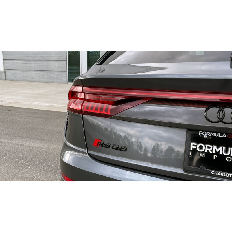 Emblema RSQ8 pentru Audi Q8 Sline, negru - MyWebshop