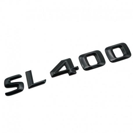Emblema SL 400 Negru, pentru spate portbagaj Mercedes