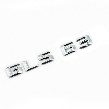 Emblema GLS 63 pentru spate portbagaj Mercedes