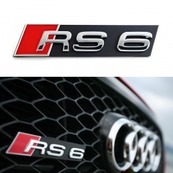 Emblema RS6 grila fata Audi Sline