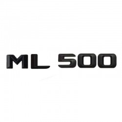 Emblema ML 500 pentru spate portbagaj Mercedes, Negru