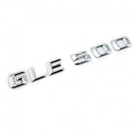 Emblema GLE 500 pentru spate portbagaj Mercedes, chrom