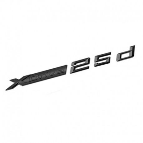 Emblema XDrive 25d negru, pentru BMW