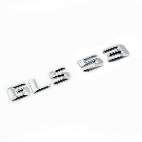 Emblema GLS 53 pentru spate portbagaj Mercedes, chrom