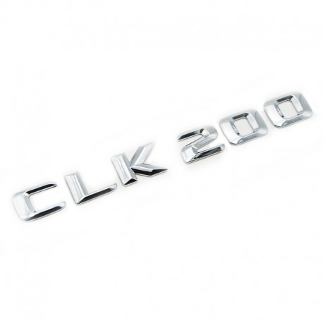 Emblema CLK 200 pentru spate portbagaj Mercedes, chrom