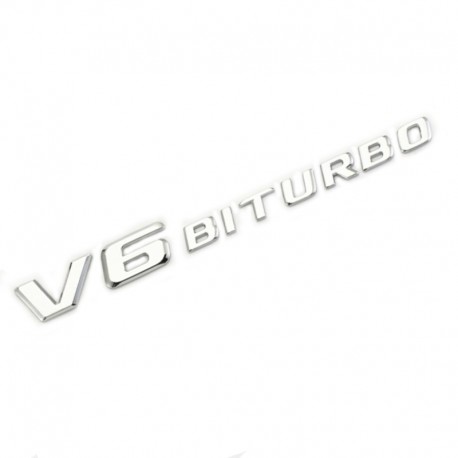 Emblema V8 Biturbo pentru aripa Mercedes