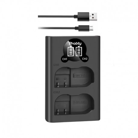 Incarcator dublu pentru acumulator Nikon EN-EL15C, EN-EL15