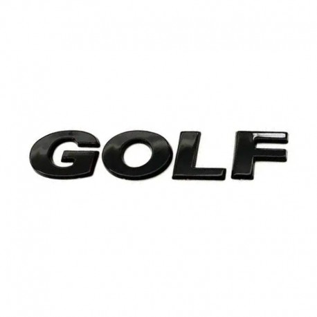 Emblema Golf pentru Volkswagen, negru