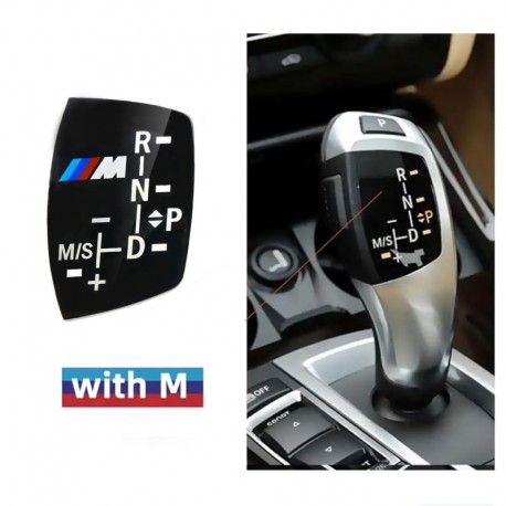 Emblema capac joystick schimbator M, BMW X1,X3,X5,X6,M3,M5,F01,F10,F30,F35,F15,F16,F18, 5cm