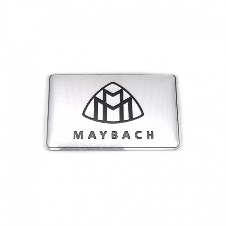 Emblema Maybach pentru Mercedes, 8x5cm, gri