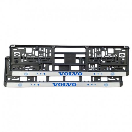 Set 2 bucati suport numar inmatriculare Volvo
